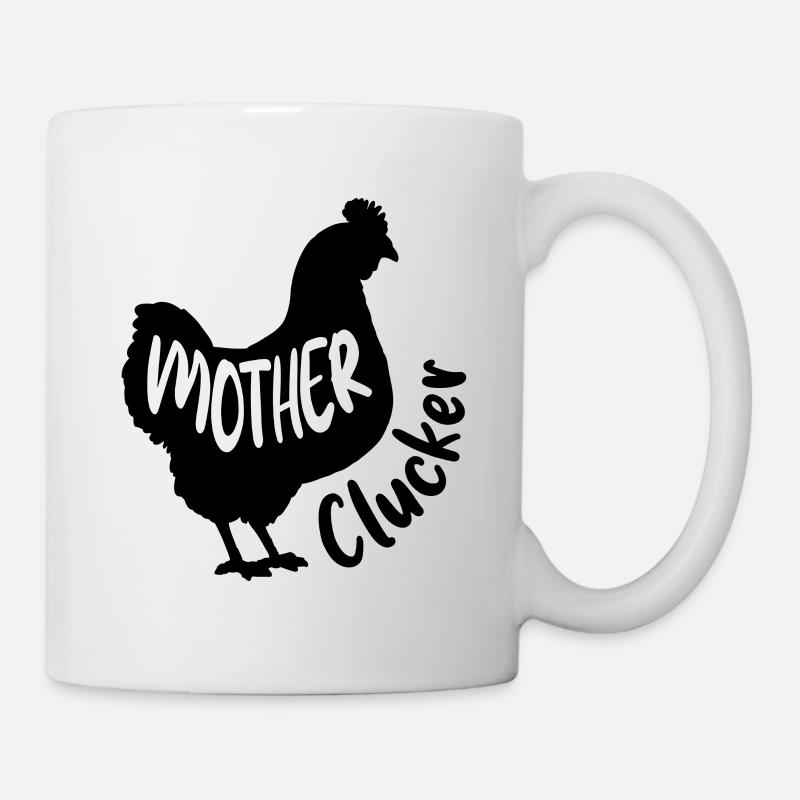 Chicken Mother Clucker - Mug - white