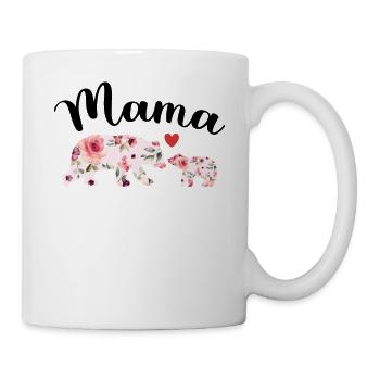 Mothers Day Mama Bear - Mug - white - Right