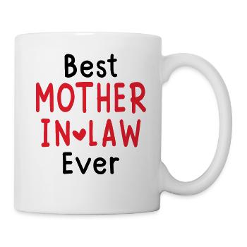 Mother's Day Best Mother in law Ever - Mug - white - Right
