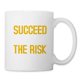SI NOUS NE RÉUSSISSONS PAS, NOUS COURONS LE RISQUE D’ÉCHOUER - Mug blanc - blanc - Droite