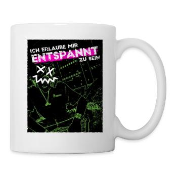 Punklife - Tasse - Weiß - Rechts