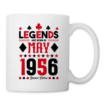 birthday gift May 1956. card games . May - Mug - white - Right