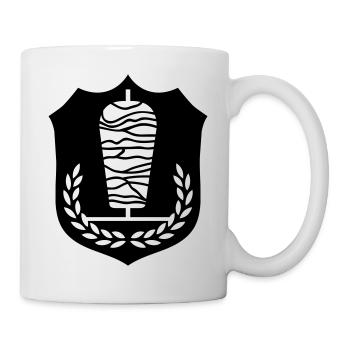 Armoiries de Döner - Mug blanc - blanc - Droite