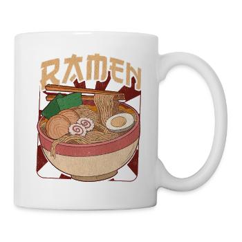 Ein japanischer Ramen - Tasse - Weiß - Rechts
