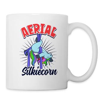 Aerial Silkiecorn - Aerial Silks - Tasse - Weiß - Rechts