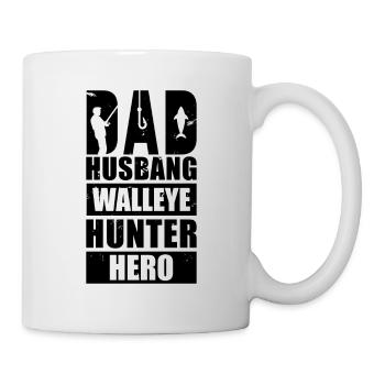 Zander Pike Fishing Anglers - Mug - white - Right