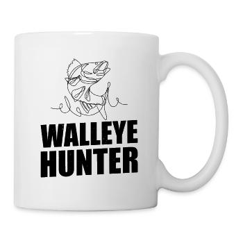 Zander Pike Fishing Anglers - Mug - white - Right