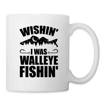 Zander Pike Fishing Anglers - Mug - white - Right