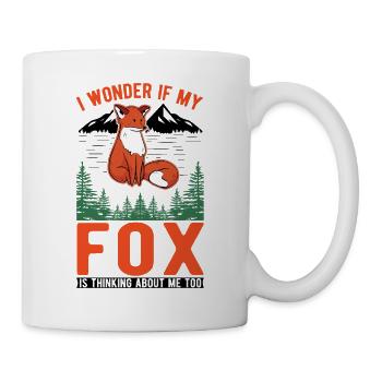 Fox Gift Red Fox - Mug - white - Right