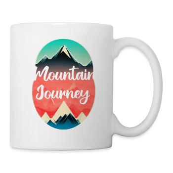 une journée à la montagne - randonnée - Mug blanc - blanc - Droite