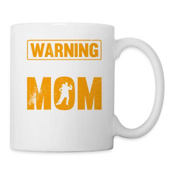 Warning Ballroom Dance Mom With An Attitude - Mug - white - Right