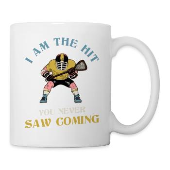 Lacrosse LAX Club Team Players Coaches Fans Coach - Mug - white - Right