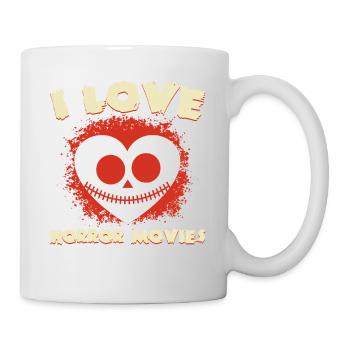 Zombie Horror Horror Film Festival + Halloween - Mug - white - Right