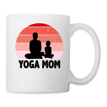 Proud To Be A Yoga Mom - Mug - white - Right