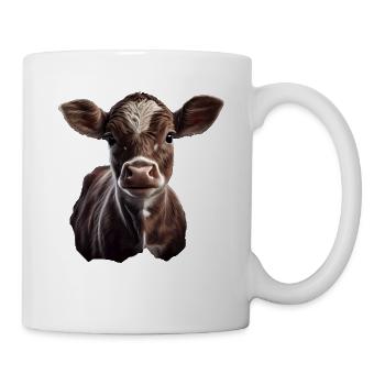 cows farmer farmer cow lover funny cow - Mug - white - Right
