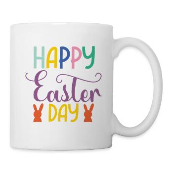 Joyeuse Pâques - Mug blanc - blanc - Droite