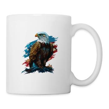 On I Free to Go Tonight Patriotic American USA - Mug blanc - blanc - Droite
