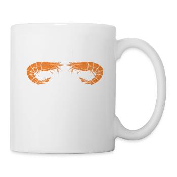 Meeresfrüchte Liebhaber Geschenk Meeresfrucht - Tasse - Weiß - Rechts
