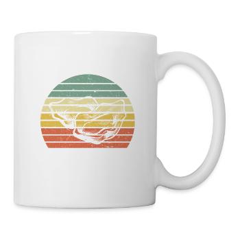 Meeresfrüchte Liebhaber Geschenk Meeresfrucht - Tasse - Weiß - Rechts