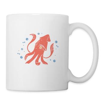 Seafood lover gift seafood - Mug - white - Right