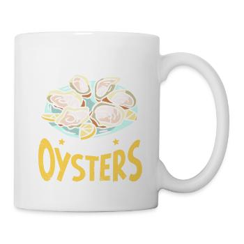 Meeresfrüchte Liebhaber Geschenk Meeresfrucht - Tasse - Weiß - Rechts