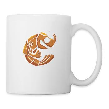 Meeresfrüchte Liebhaber Geschenk Meeresfrucht - Tasse - Weiß - Rechts