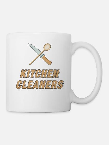 KITCHEN CLEANERS - Tasse - Weiß