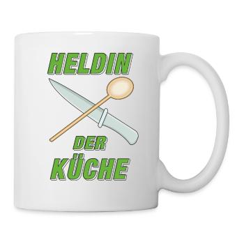HELDIN DER KÜCHE - Tasse - Weiß - Rechts