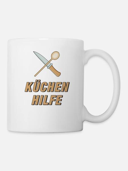 KÜCHEN HILFE - Tasse - Weiß