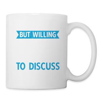 Introverted But Willing To Discuss River Rafting - Mug - white - Right