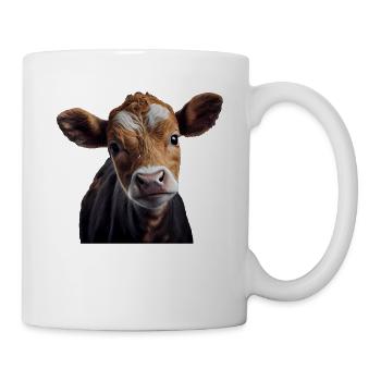 cows farmer farmer cow lover funny cow - Mug - white - Right