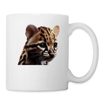 just a boy girl who loves Ocelots Ocelot ocelot ocelot - Mug - white - Right