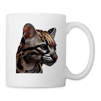 just a boy girl who loves Ocelots Ocelot ocelot ocelot - Mug - white - Right
