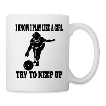 Bowling Kegelverein Kegeln Bowler Bowlingverein - Mug blanc - blanc - Droite