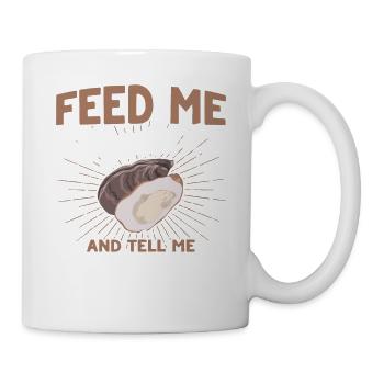 Meeresfrüchte Liebhaber Geschenk Meeresfrüchte - Tasse - Weiß - Rechts