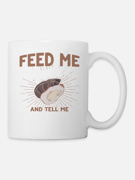 Meeresfrüchte Liebhaber Geschenk Meeresfrüchte - Tasse - Weiß