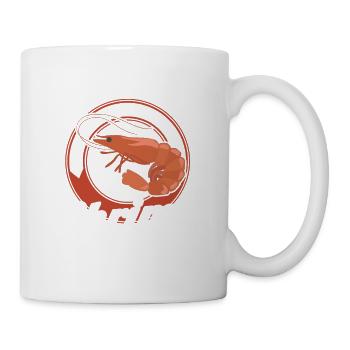 Meeresfrüchte Liebhaber Geschenk Meeresfrüchte - Tasse - Weiß - Rechts