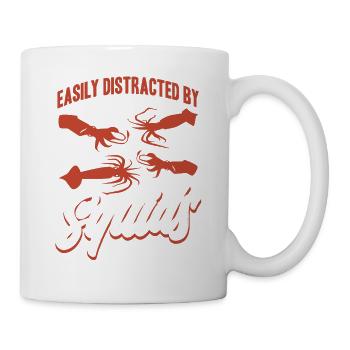 Meeresfrüchte Liebhaber Geschenk Meeresfrüchte - Tasse - Weiß - Rechts