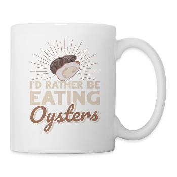 Meeresfrüchte Liebhaber Geschenk Meeresfrüchte - Tasse - Weiß - Rechts