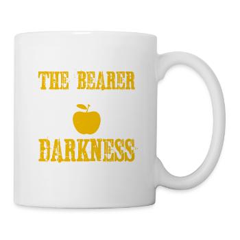 DU BIST DER TRÄGER DES LICHTS IN DIESER GRUBE DER DUNKELHEIT - Tasse - Weiß - Rechts