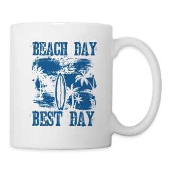 BEACH DAY BEST DAY - Mug - white - Right
