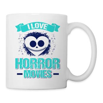 Festival du film d’horreur zombie + Halloween - Mug blanc - blanc - Droite