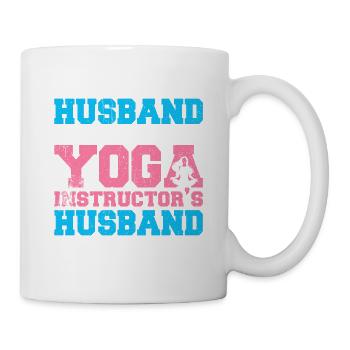 Being A Husband Is A Choice Yoga Instructor - Mug - white - Right