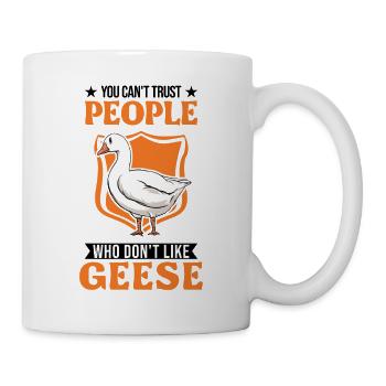 Oies Cadeau Goose Lovers Goose Éleveurs d’oies - Mug blanc - blanc - Droite