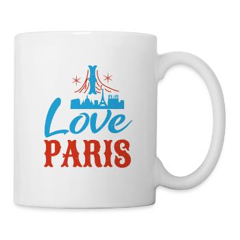 J’AIME PARIS - Mug blanc - blanc - Droite