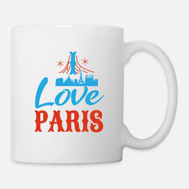 J’AIME PARIS - Mug blanc - blanc