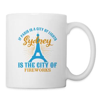 IF PARIS IS A CITY OF LIGHTS SYDNEY IS THE CITY - Mug - white - Right