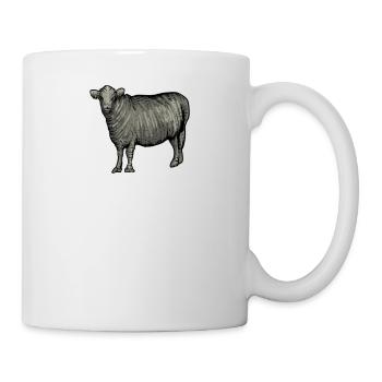 Galloway Rind I Schottland Rinderzucht für - Tasse - Weiß - Rechts