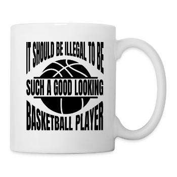 Basketball Basketball Player Basketball Team - Mug blanc - blanc - Droite