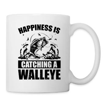 Zander Pike Fishing Anglers - Mug - white - Right